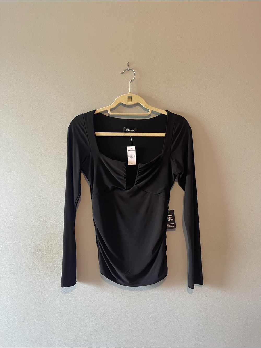 Express Black Long-Sleeve